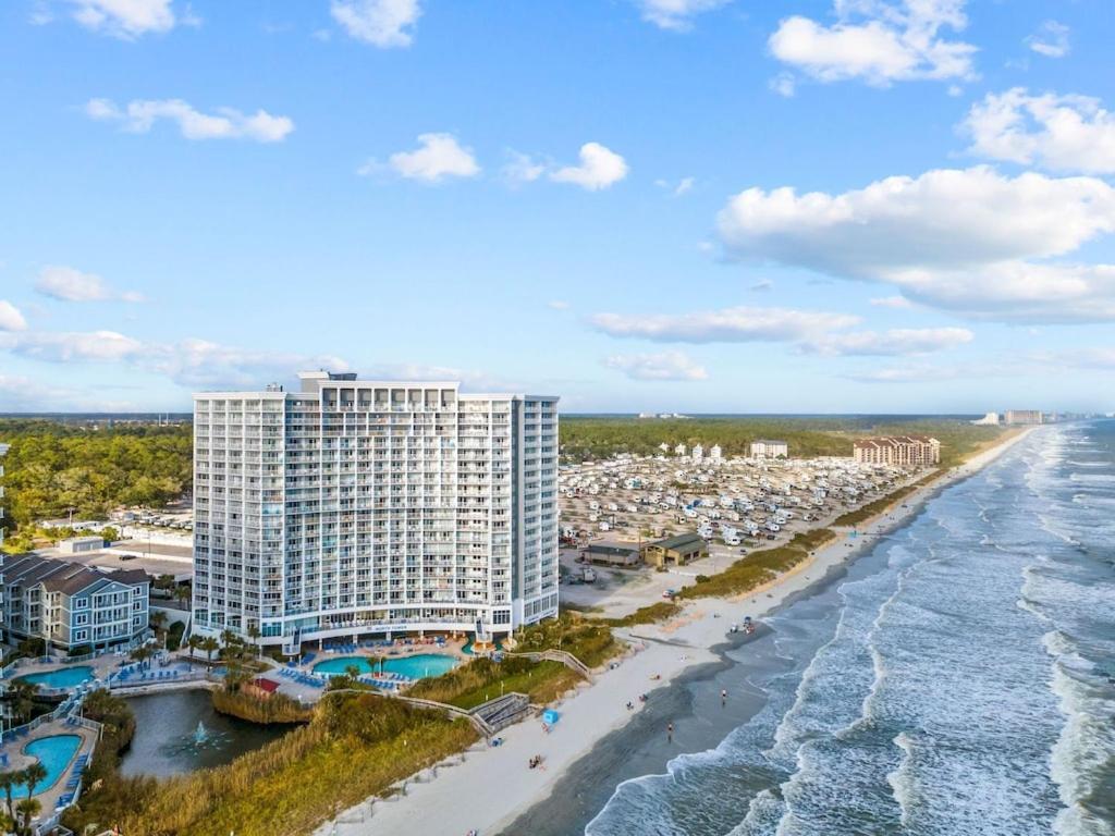Direct Oceanfront- King Bedroom- Amazing Views/Pools/Hot Tubs/Beach Access/Golf マートルビーチ エクステリア 写真