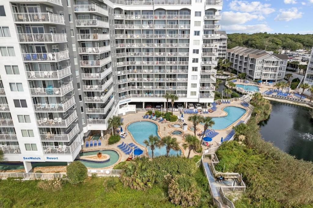 Direct Oceanfront- King Bedroom- Amazing Views/Pools/Hot Tubs/Beach Access/Golf マートルビーチ エクステリア 写真