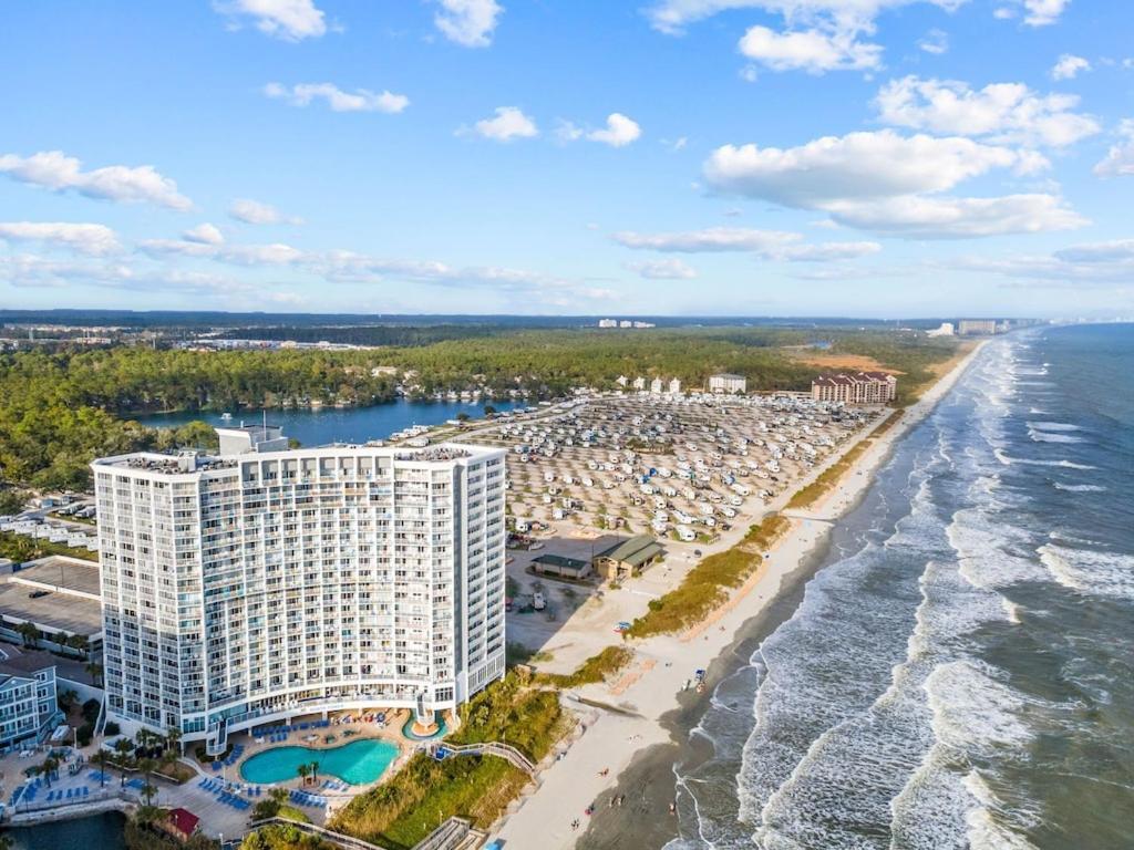 Direct Oceanfront- King Bedroom- Amazing Views/Pools/Hot Tubs/Beach Access/Golf マートルビーチ エクステリア 写真